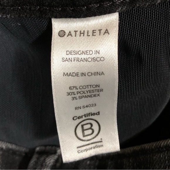 ATHLETA Women’s straight Leg Jeans Size 2 - Picture 7 of 10